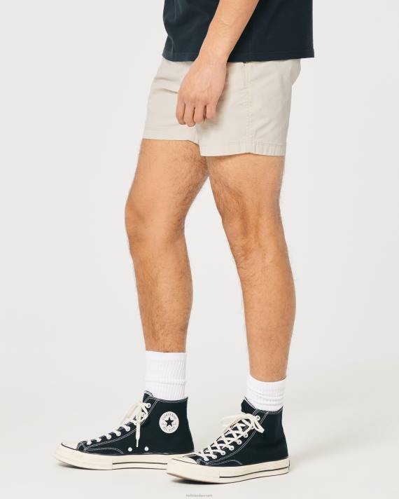 Hollister Mænd twill joggershorts 5\'\' 2H8Z1152 bunde fløde
