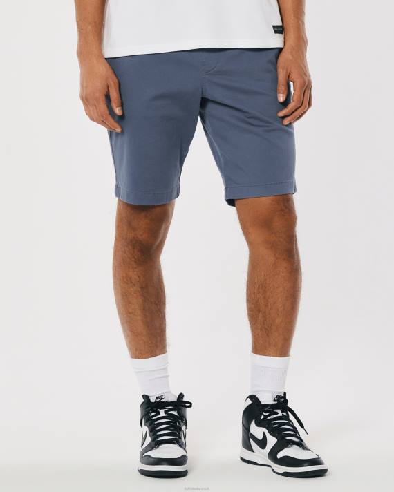 Hollister Mænd twill joggershorts 9\'\' 2H8Z1146 bunde blå