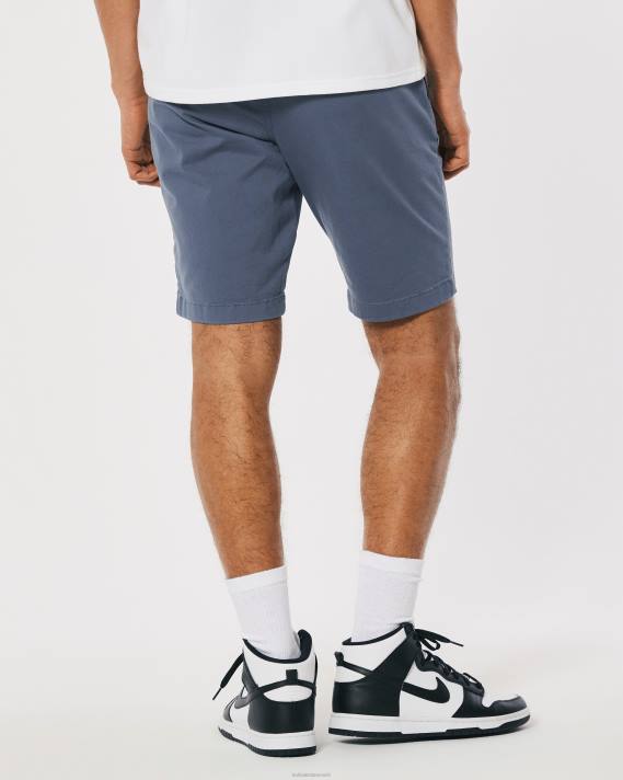 Hollister Mænd twill joggershorts 9\'\' 2H8Z1146 bunde blå