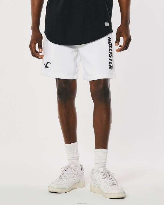 Hollister Mænd 7\'\' fleece logo grafiske shorts 3-pak 2H8Z1406 bunde multi