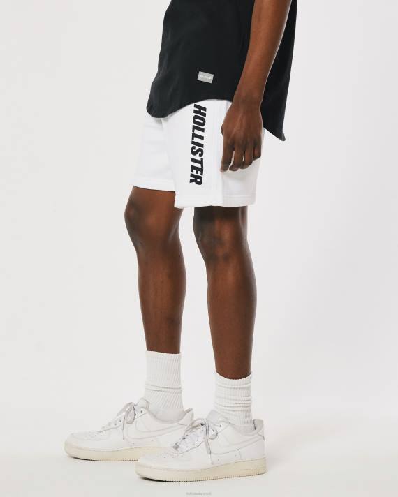 Hollister Mænd 7\'\' fleece logo grafiske shorts 3-pak 2H8Z1406 bunde multi