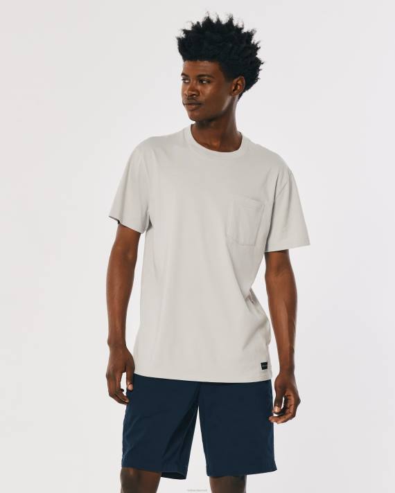 Hollister Mænd flad front twill shorts 9\'\' 2H8Z1141 bunde flåde