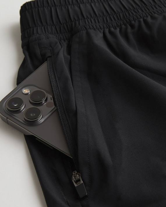 Hollister Mænd gilly hicks aktive shorts 7\'\' 2H8Z1215 bunde sort