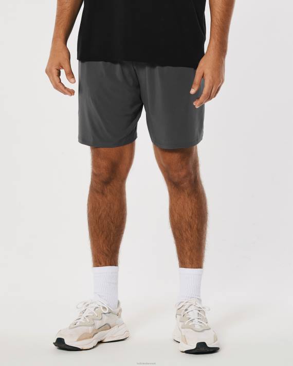 Hollister Mænd gilly hicks aktive shorts 7\'\' 2H8Z1236 bunde mørkegrå