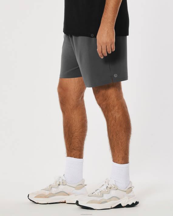 Hollister Mænd gilly hicks aktive shorts 7\'\' 2H8Z1236 bunde mørkegrå