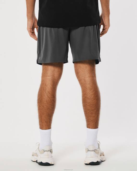 Hollister Mænd gilly hicks aktive shorts 7\'\' 2H8Z1236 bunde mørkegrå