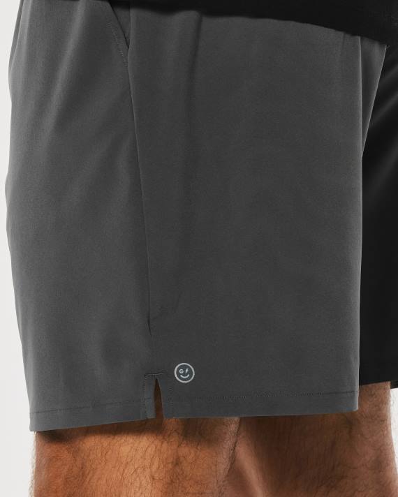 Hollister Mænd gilly hicks aktive shorts 7\'\' 2H8Z1236 bunde mørkegrå