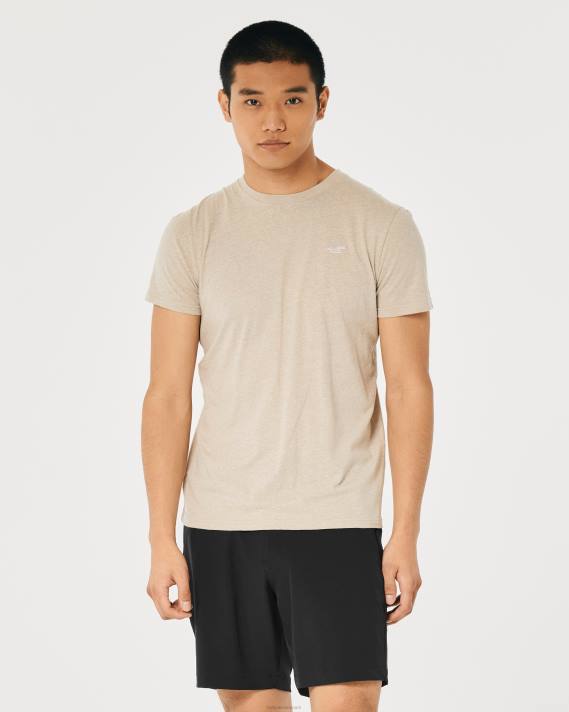 Hollister Mænd hybrid flad front shorts 7\'\' 2H8Z1194 bunde sort