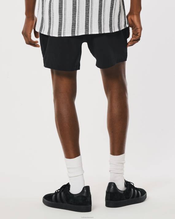 Hollister Mænd hybrid shorts 5\'\' 2H8Z1100 bunde sort