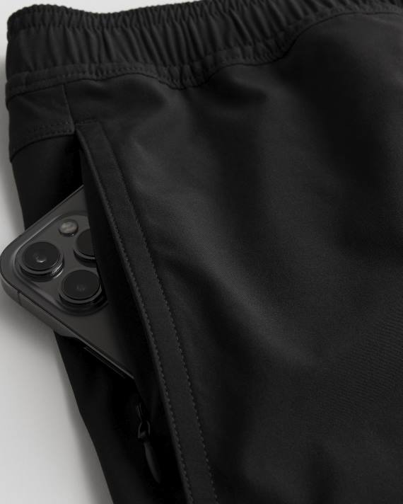 Hollister Mænd hybrid shorts 5\'\' 2H8Z1100 bunde sort