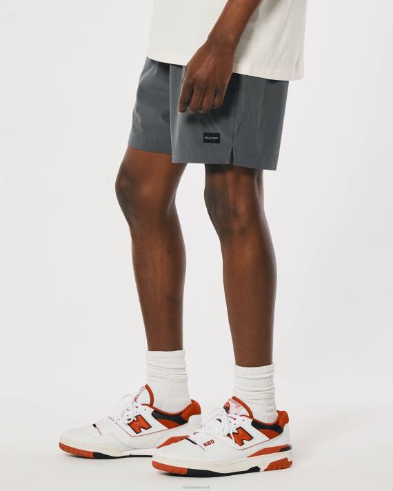 Hollister Mænd hybrid shorts 5\'\' 2H8Z1101 bunde mørkegrå