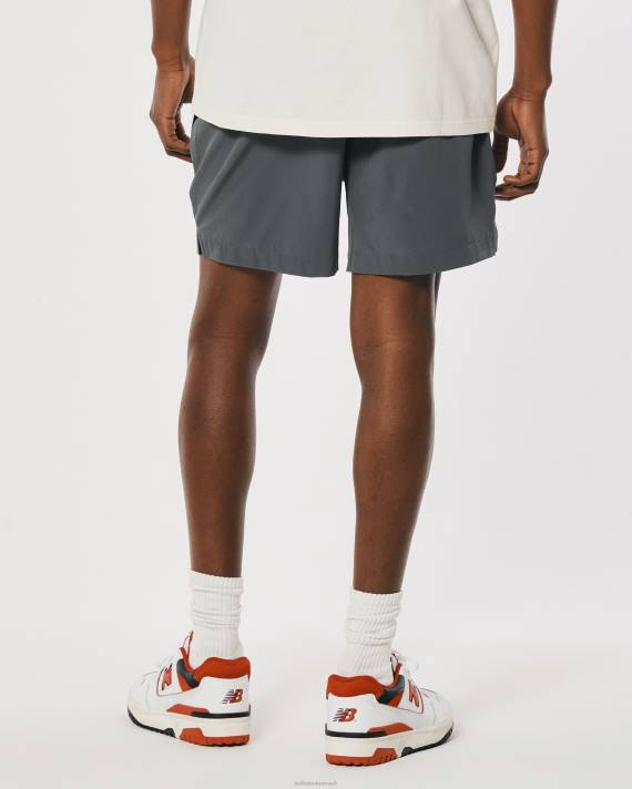 Hollister Mænd hybrid shorts 5\'\' 2H8Z1101 bunde mørkegrå