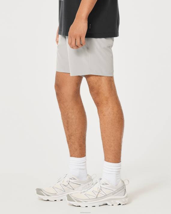 Hollister Mænd hybrid shorts 7\'\' 2H8Z1224 bunde lysegrå