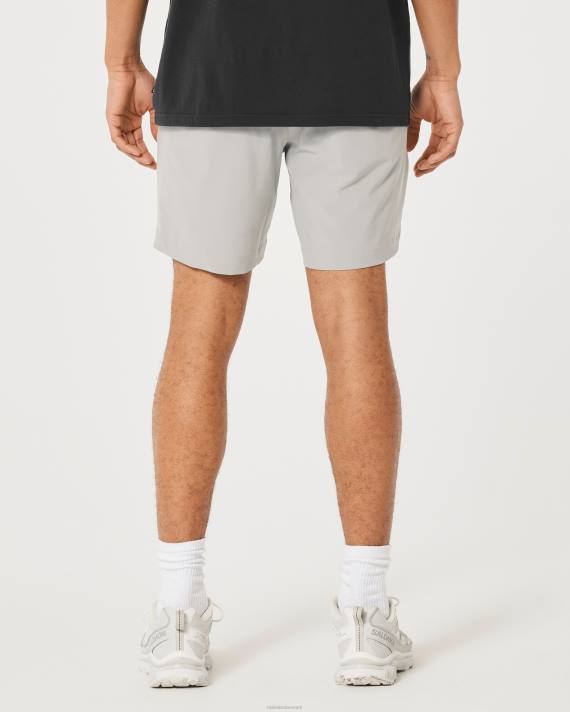 Hollister Mænd hybrid shorts 7\'\' 2H8Z1224 bunde lysegrå
