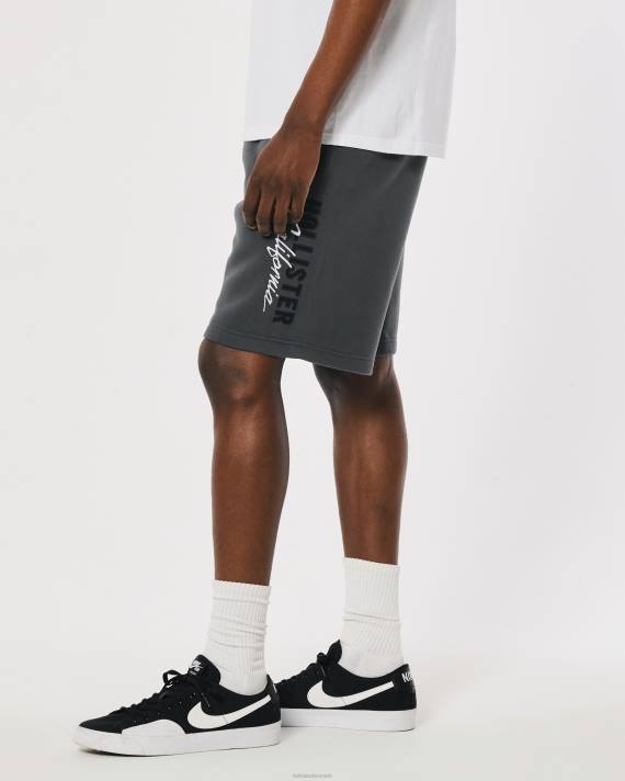 Hollister Mænd logo 9\'\' fleeceshorts 3-pak 2H8Z1405 bunde multi