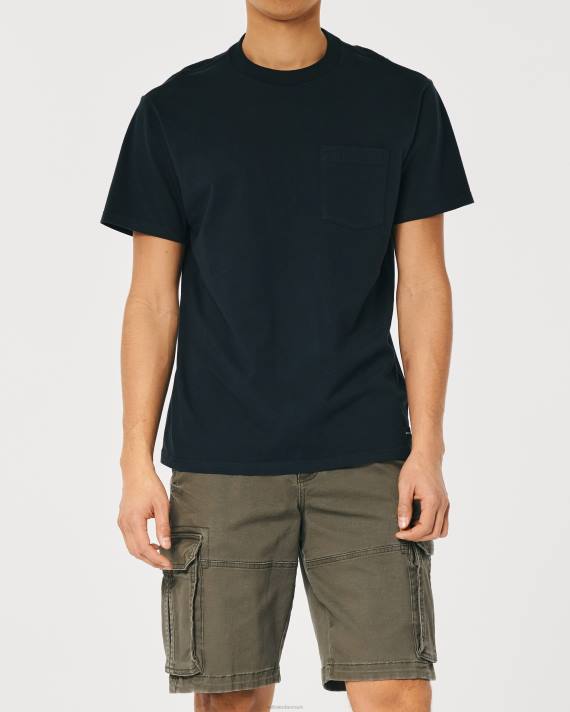 Hollister Mænd twill cargo shorts 11\'\' 2H8Z1226 bunde oliven