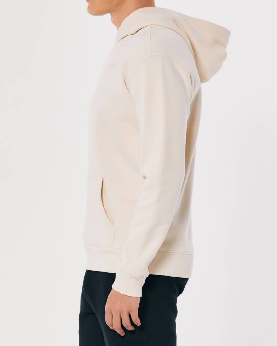 Hollister Mænd logo ikon hættetrøje 2H8Z941 toppe fløde