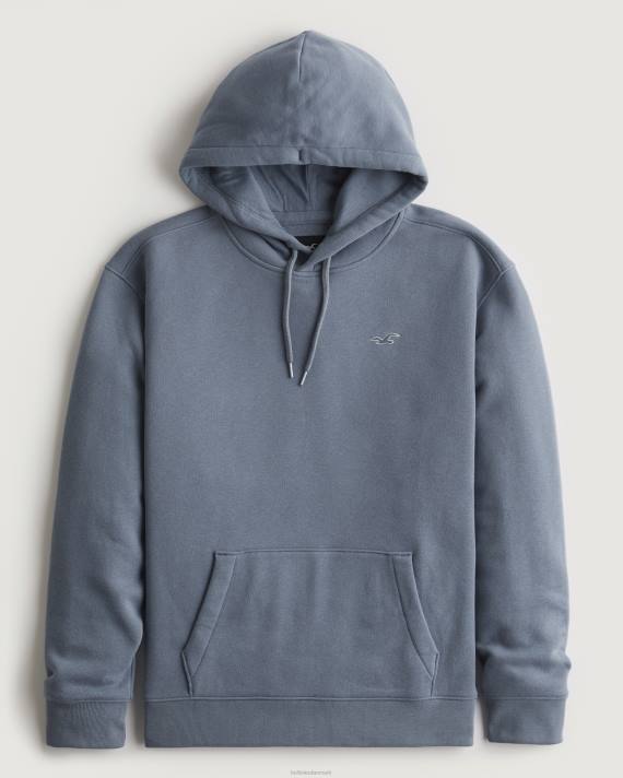 Hollister Mænd pullover hættetrøje 2H8Z1066 toppe skifer