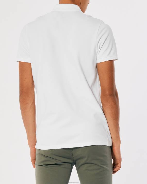 Hollister Mænd logo ikon polo 2H8Z795 toppe hvid