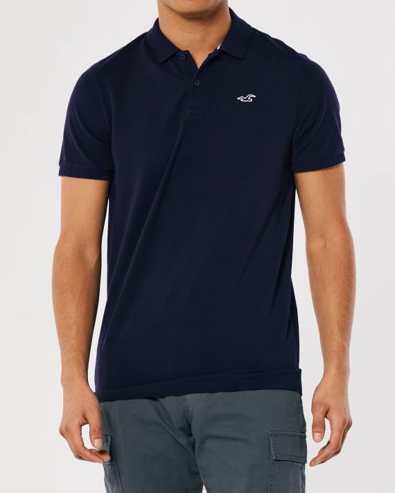 Hollister Mænd logo ikon polo 2H8Z800 toppe flåde