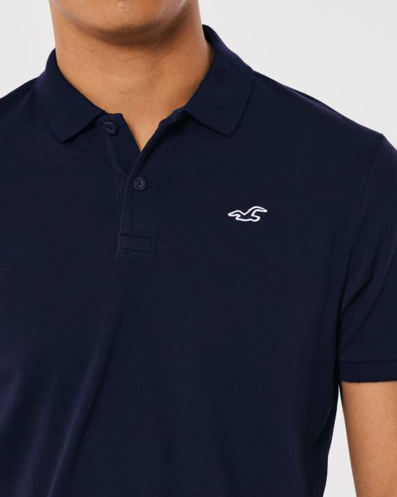 Hollister Mænd logo ikon polo 2H8Z800 toppe flåde