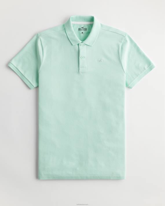 Hollister Mænd logo ikon polo 2H8Z804 toppe mynte