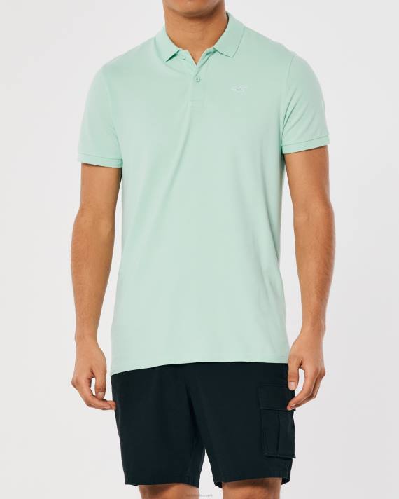 Hollister Mænd logo ikon polo 2H8Z804 toppe mynte