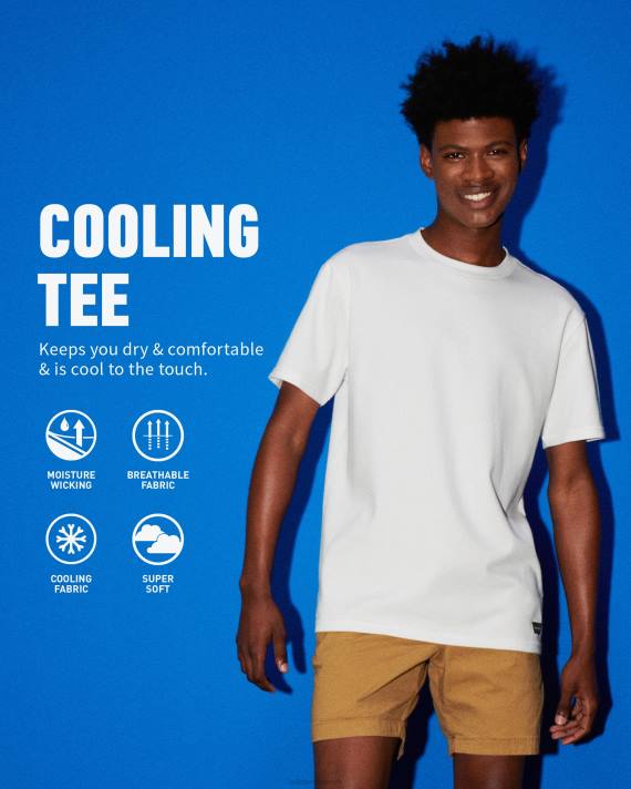 Hollister Mænd afslappet kølende t-shirt 2H8Z838 toppe mørkegrå