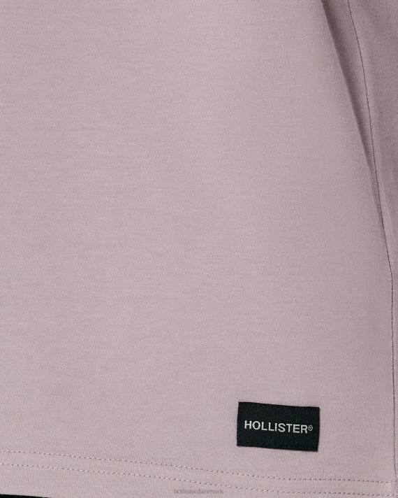 Hollister Mænd afslappet kølende t-shirt 2H8Z950 toppe lilla
