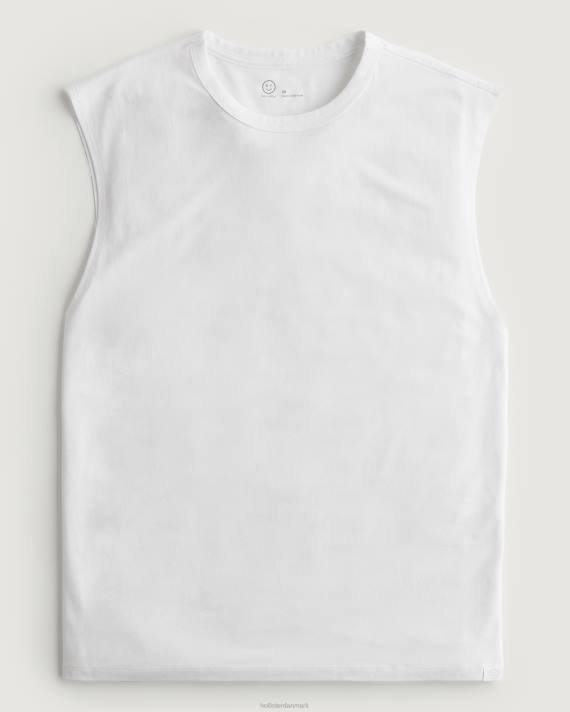 Hollister Mænd gilly hicks active essentials muskeltank 2H8Z1065 toppe hvid