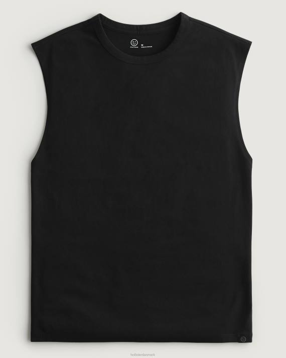 Hollister Mænd gilly hicks active essentials muskeltank 2H8Z1083 toppe sort