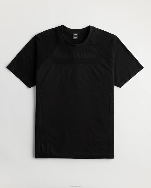 Hollister Mænd gilly hicks aktiv sømløs aktiv t-shirt 2H8Z968 toppe sort