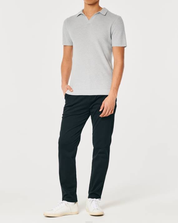 Hollister Mænd johnny krave sweater polo 2H8Z792 toppe grå