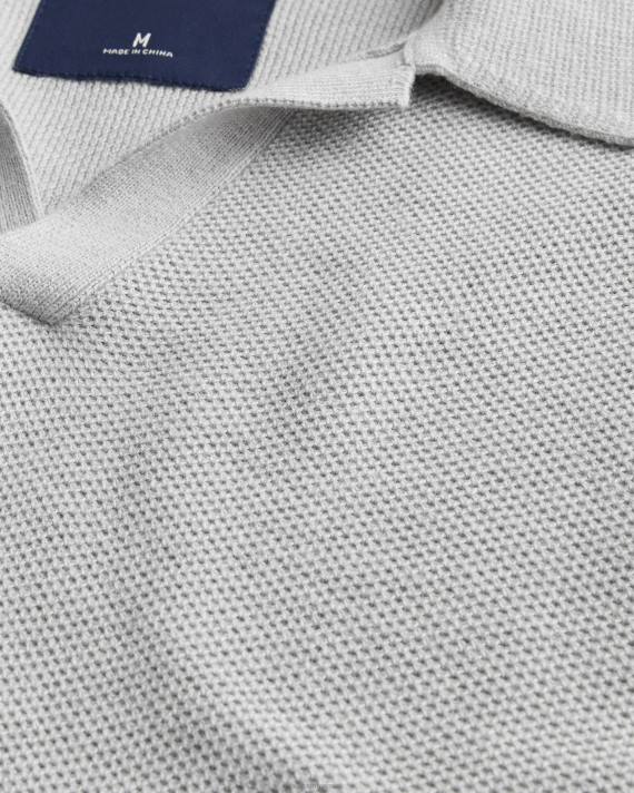 Hollister Mænd johnny krave sweater polo 2H8Z792 toppe grå